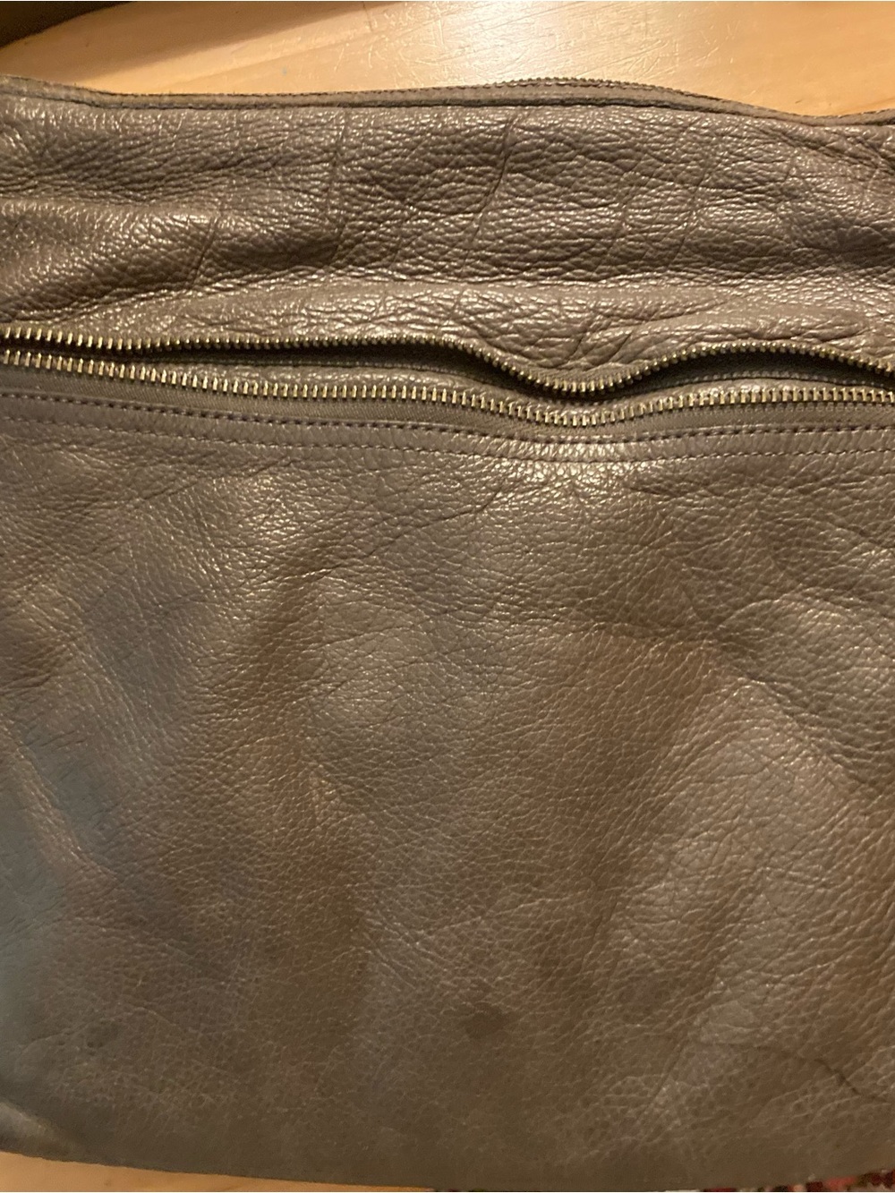 Liebeskind Gray Taupe Leather Crossbody Bag - Picture 3 of 6